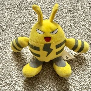 Vintage 1998 Pokémon Elekid 5" Plush